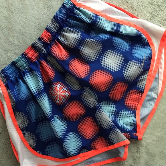 Nike Pants - Nike Dri-Fit Tempo Running Gym Shorts Polka Dot